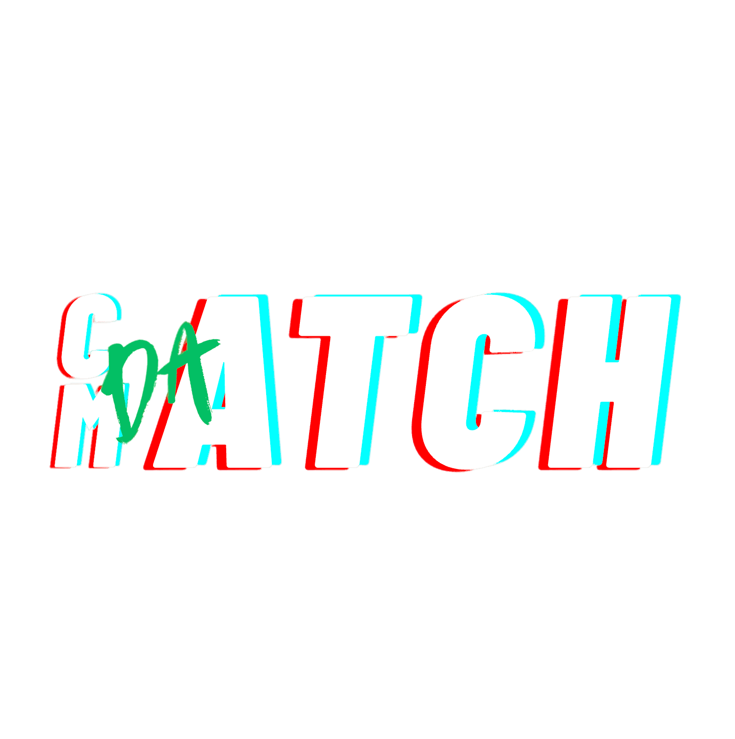 CatchDaMatch Logo Negro